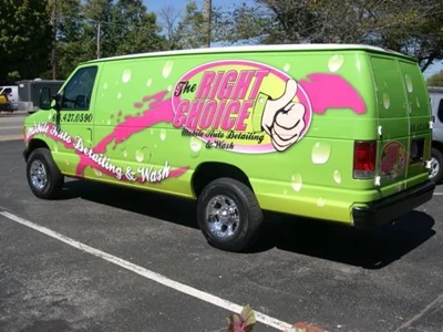 New work vehicle? Turn it into a mobile billboard!