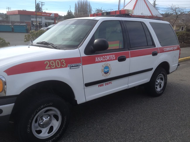  - Vehicle Graphics - Fleet Vehicle Graphics - Anacortes Fire Department - Anacortes, WA