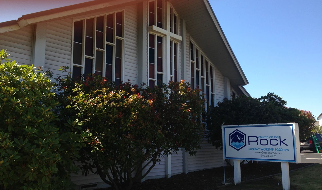 - Post & Panel Signage - Rigid Signage - Church on the Rock - Oak Harbor, WA