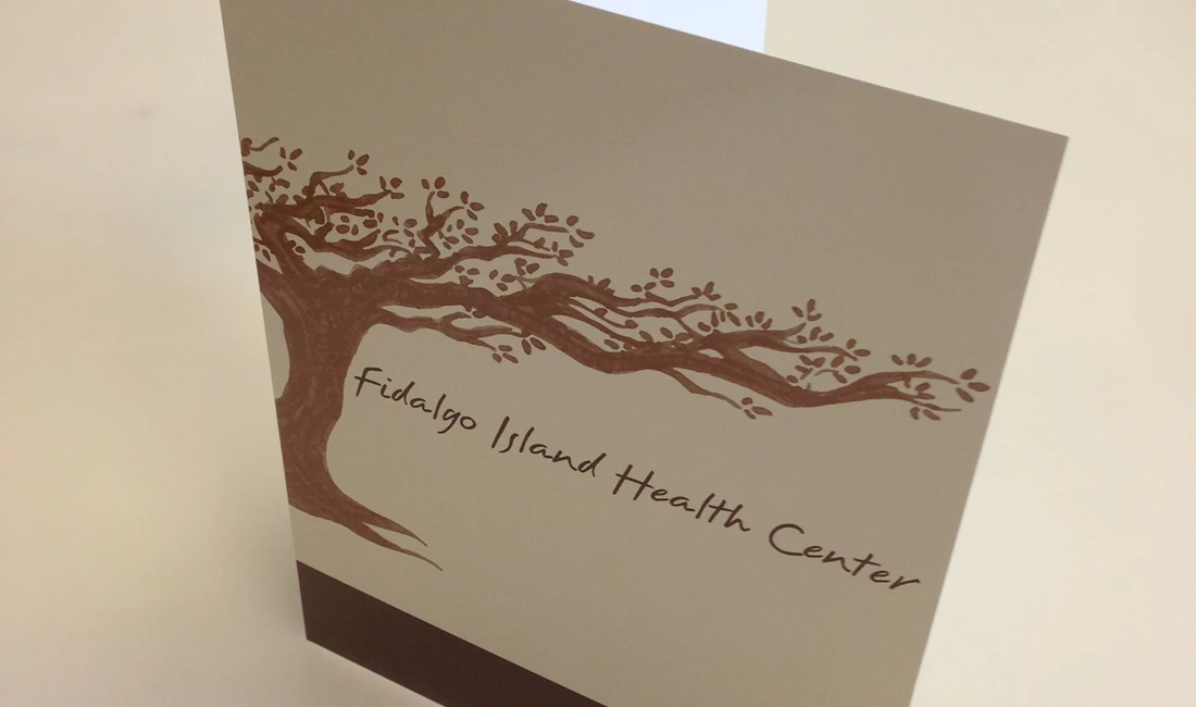  - Collateral Marketing - Folders - Fidalgo Island Health Center - Anacortes, WA