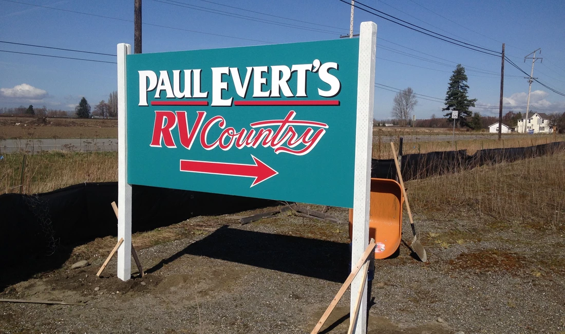 - Architectural Signage - Post & Panel Signage - Paul Evert