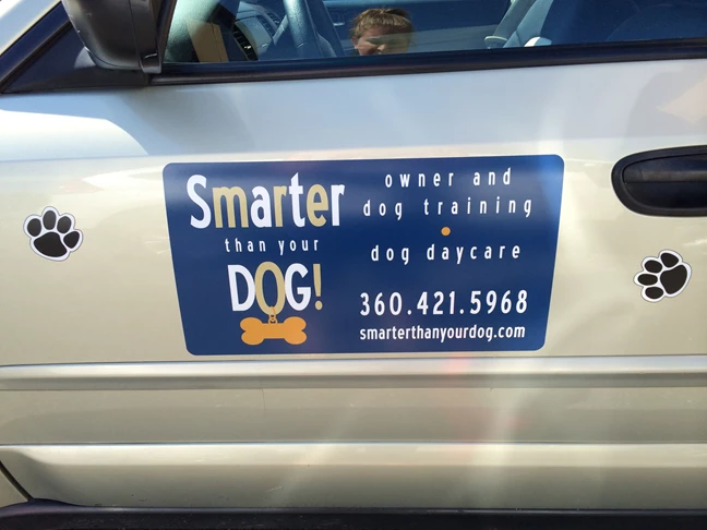  - Vehicle Graphics - Ready To Apply Graphics - Smarter than your Dog - Anacortes, WA