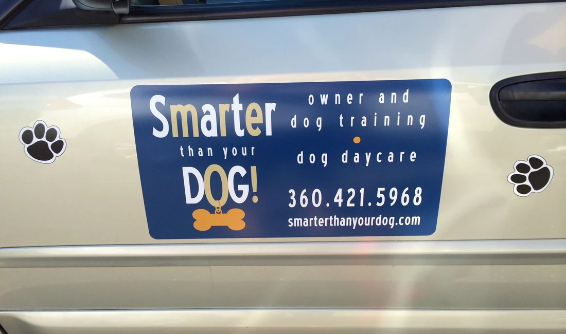  - Vehicle Graphics - Ready To Apply Graphics - Smarter than your Dog - Anacortes, WA